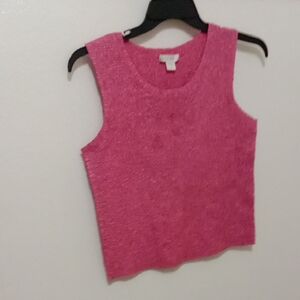 Rafael Crinkled Pink Popcorn Top